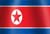 Image graphic of the national flag of North Korea