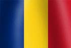 Romanian national flag graphic