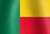 Benin national flag icon
