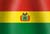 Bolivian national flag icon