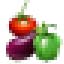 Icon image of a clump of vegetables