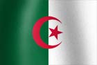 Algerian national flag image