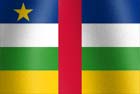 Central African Republic National flag graphic