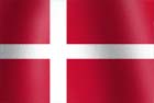 Danish national flag graphic