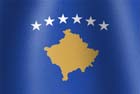 Kosovo National flag graphic