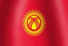 Kyrgyzstani national flag image