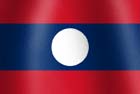 Laos National flag graphic