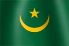 Mauritania National flag graphic