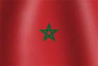 Moroccan national flag image