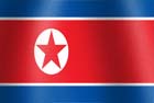 North Korean national flag image