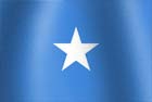 Somalian national flag image