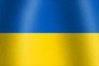 Ukrainian national flag graphic