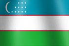 Uzbekistani national flag image
