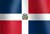 Dominican national flag icon