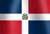 Dominican national flag icon