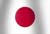 Image graphic of the national flag of Japan