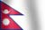 Nepali national flag icon