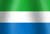Sierra Leone national flag icon