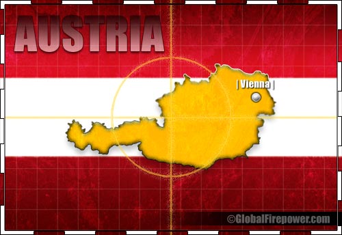 Austria country map image