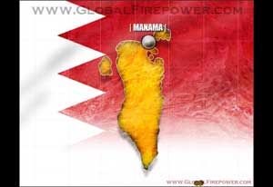 Bahrain country map image