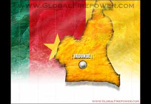 Cameroon country map image