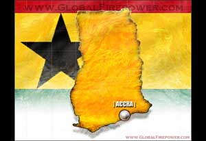 Ghana country map image