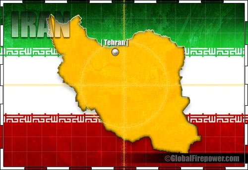 Iran country map image