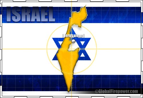 Israel country map image