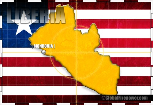 Liberia country map image