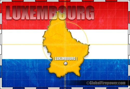 Luxembourg country map image