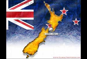 New Zealand country map image