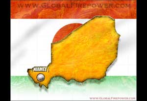 Niger country map image