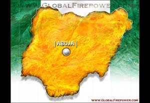Nigeria country map image