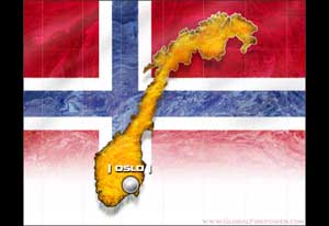 Norway country map image