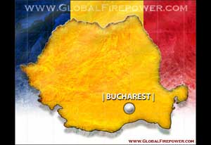 Romania country map image