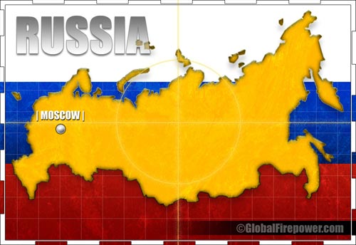 Russia country map image
