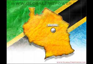 Tanzania country map image