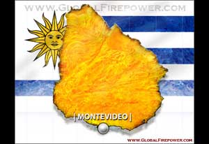 Uruguay country map image